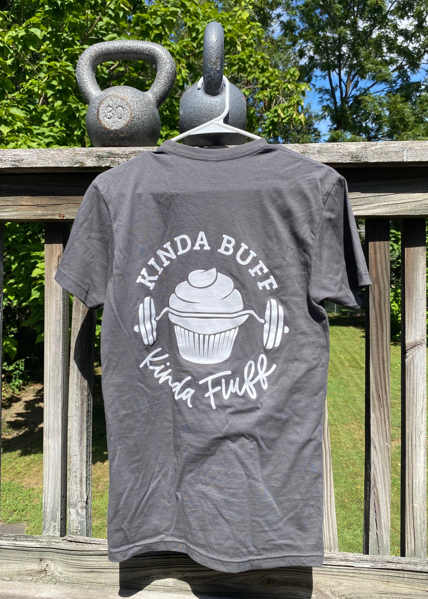 Kinda Buff Kinda Fluff Unisex Lightweight Tee Shirt