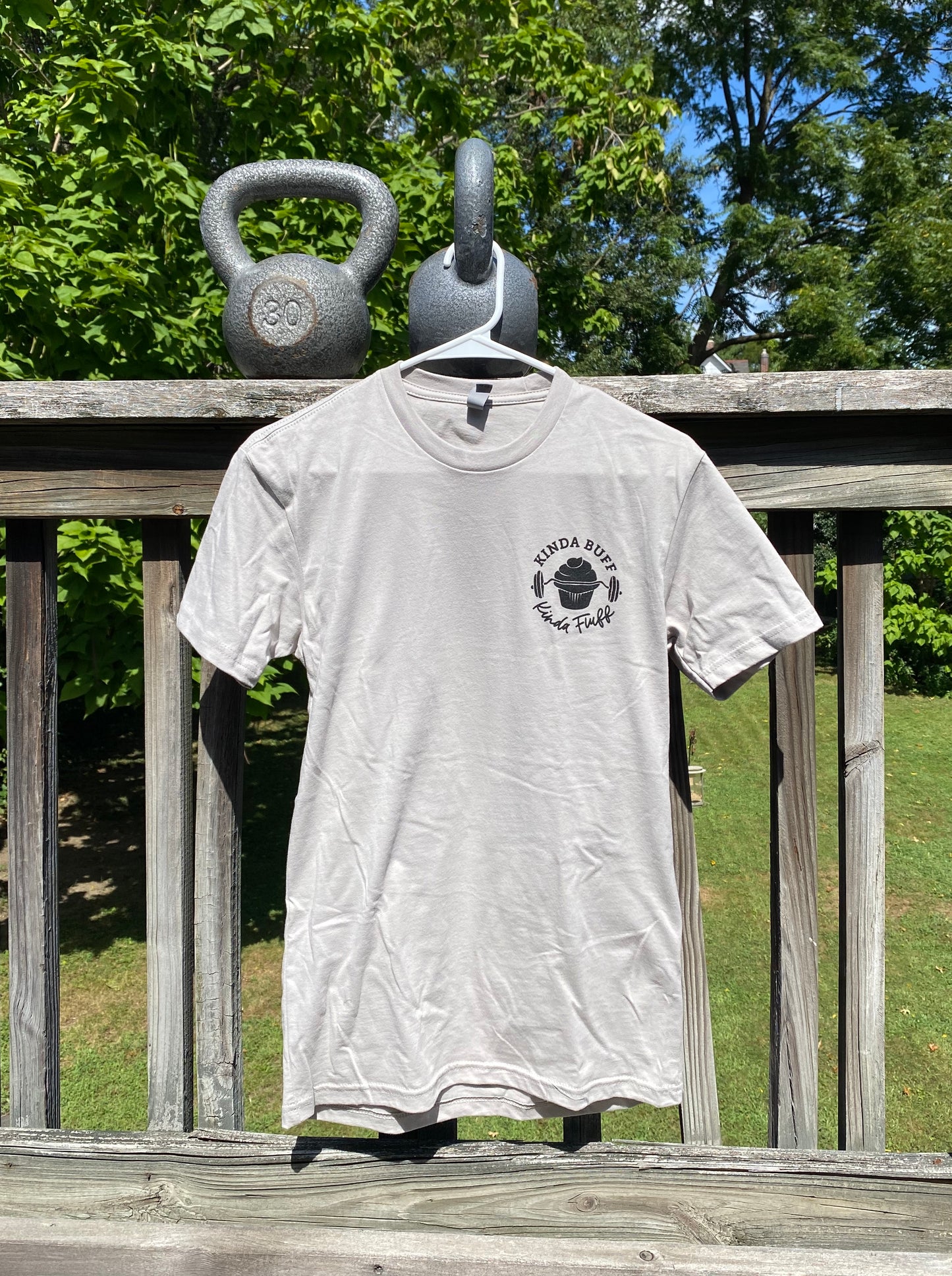 Kinda Buff Kinda Fluff Unisex Lightweight Tee Shirt