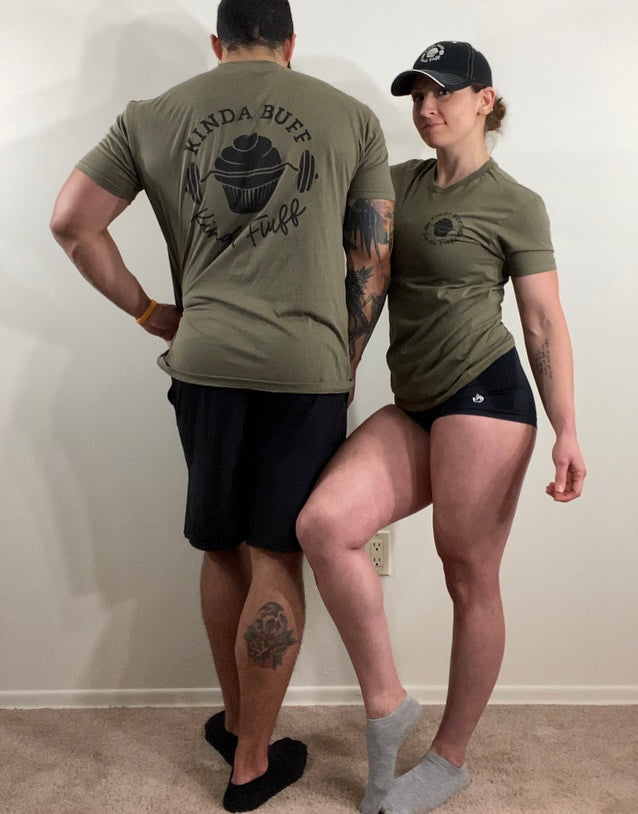 Kinda Buff Kinda Fluff Unisex Lightweight Tee Shirt