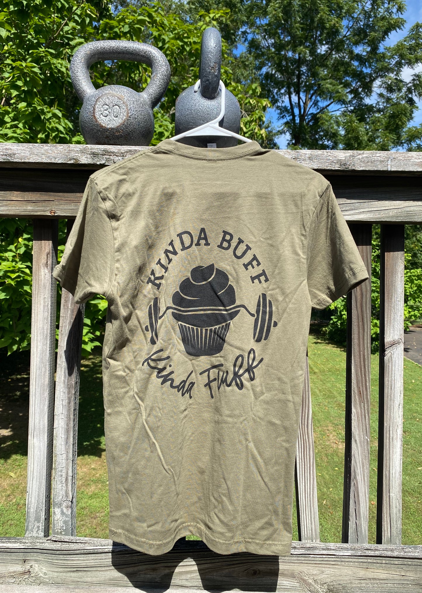 Kinda Buff Kinda Fluff Unisex Lightweight Tee Shirt