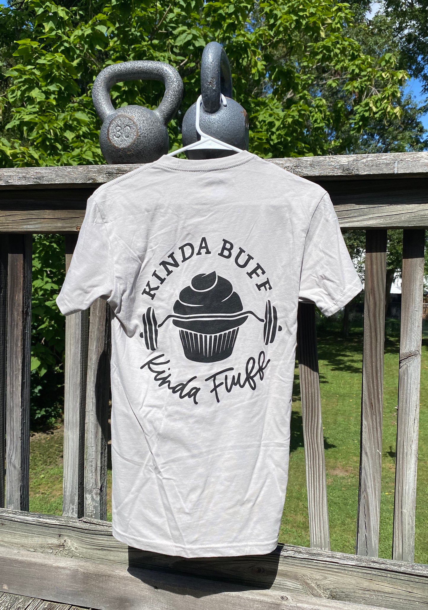 Kinda Buff Kinda Fluff Unisex Lightweight Tee Shirt